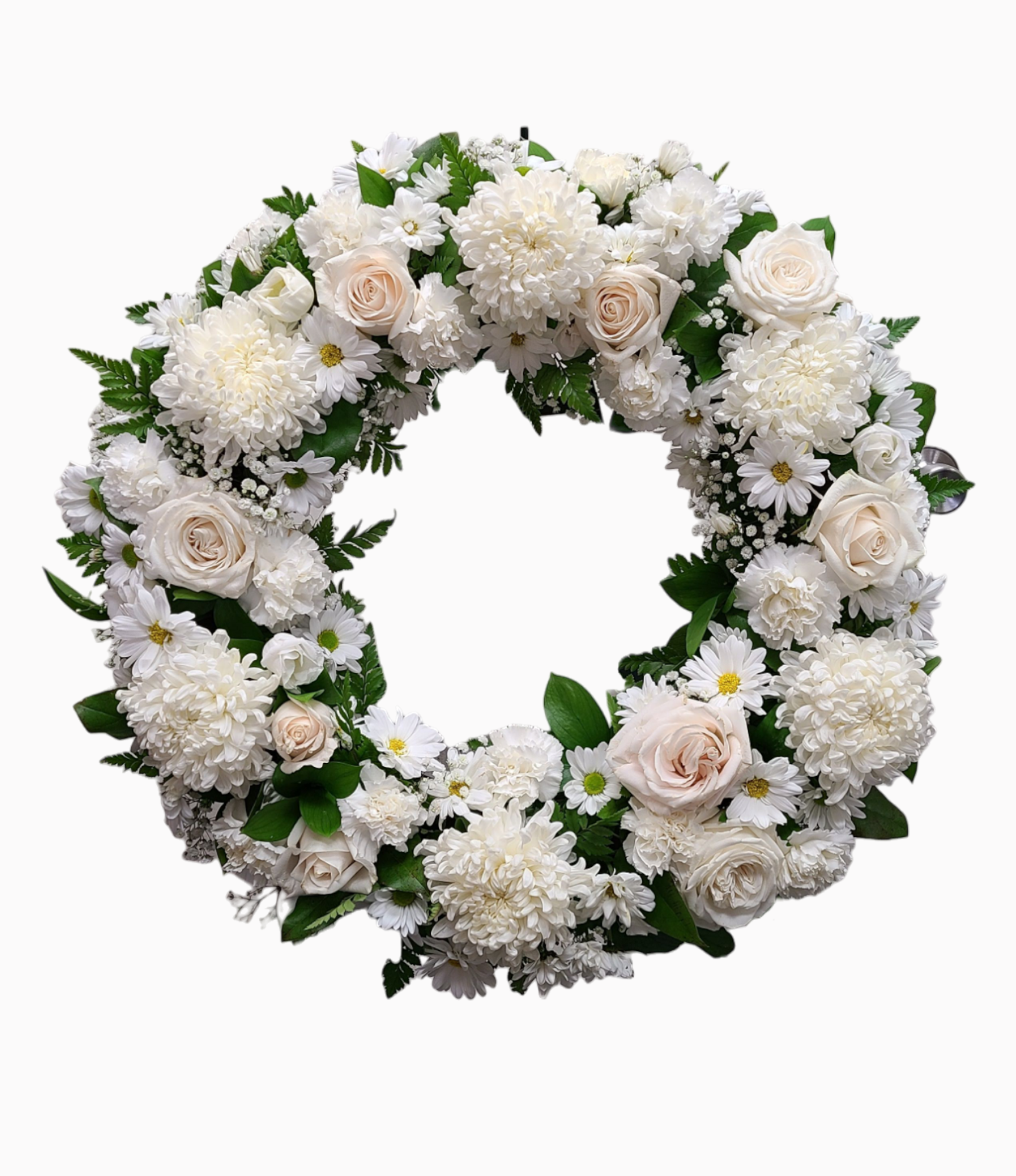 Classic White Wreath