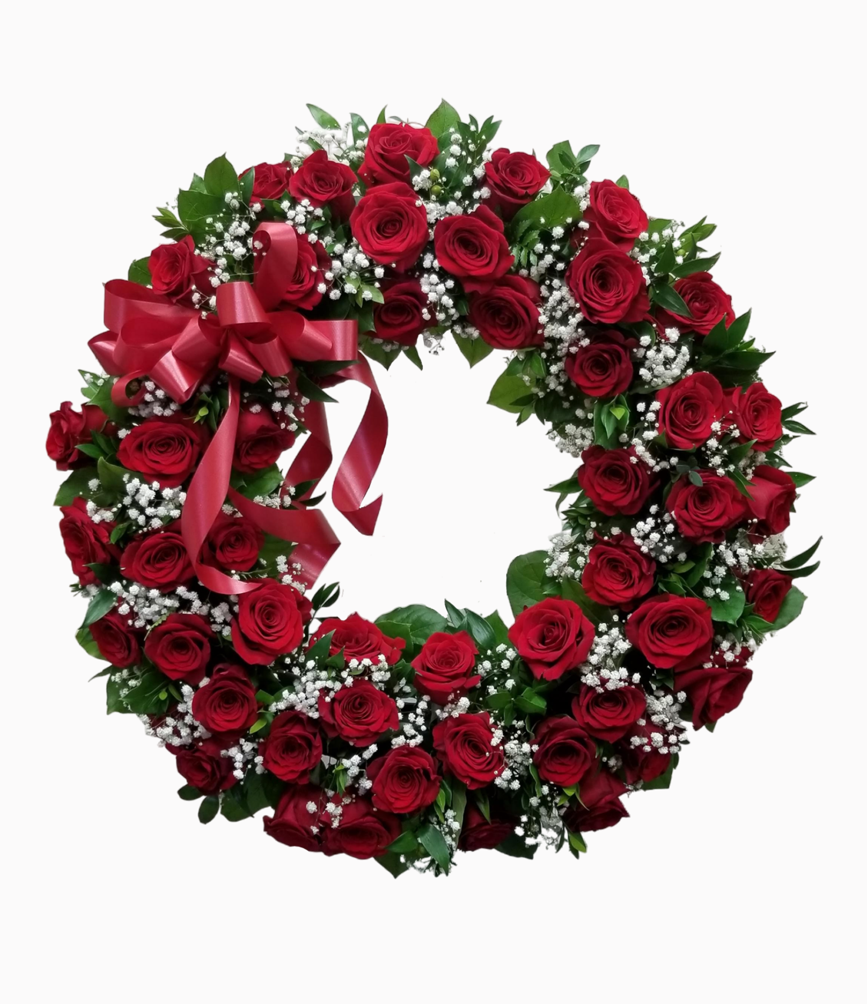 Red Rose Wreath