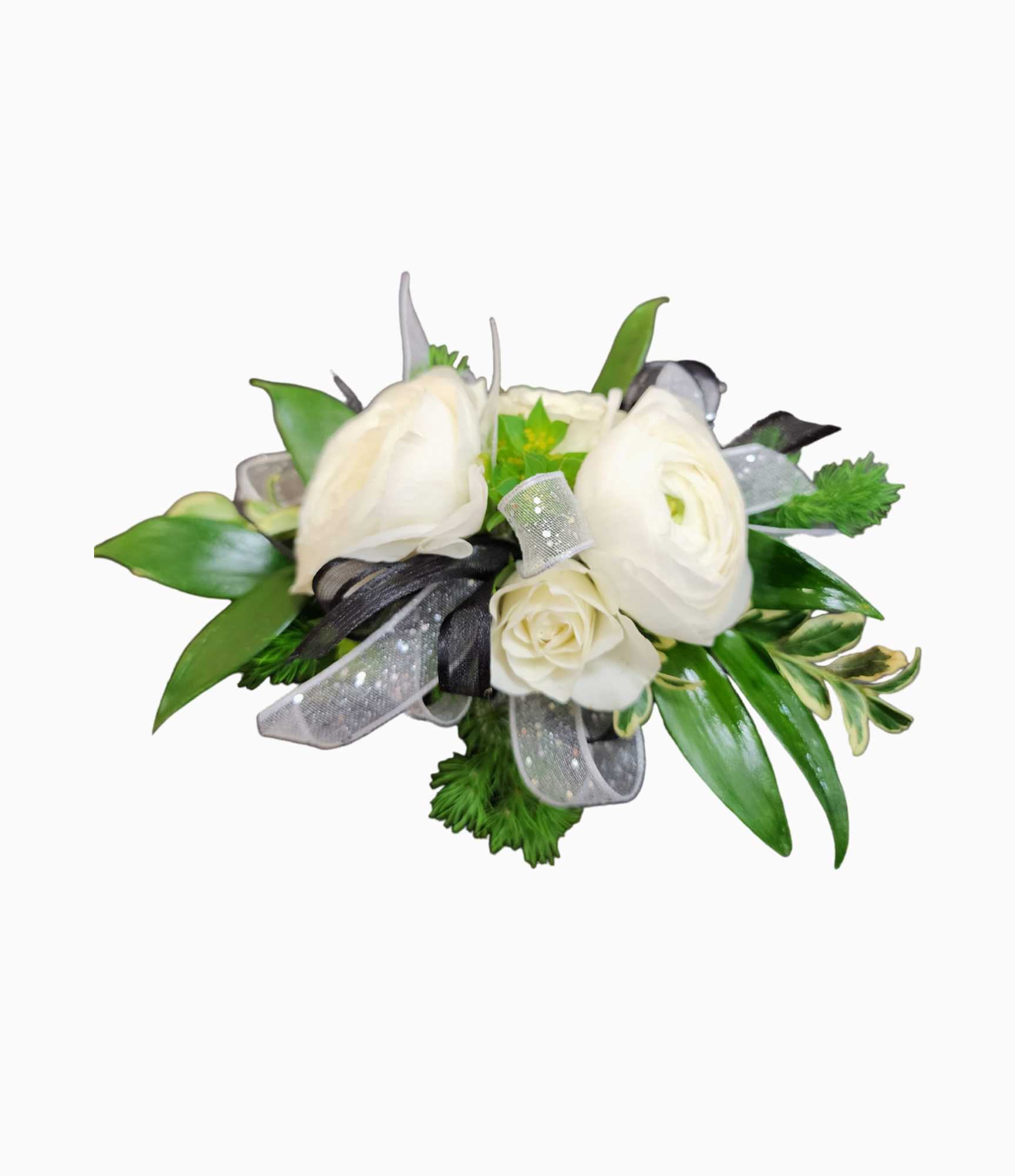 White Blooms Corsage