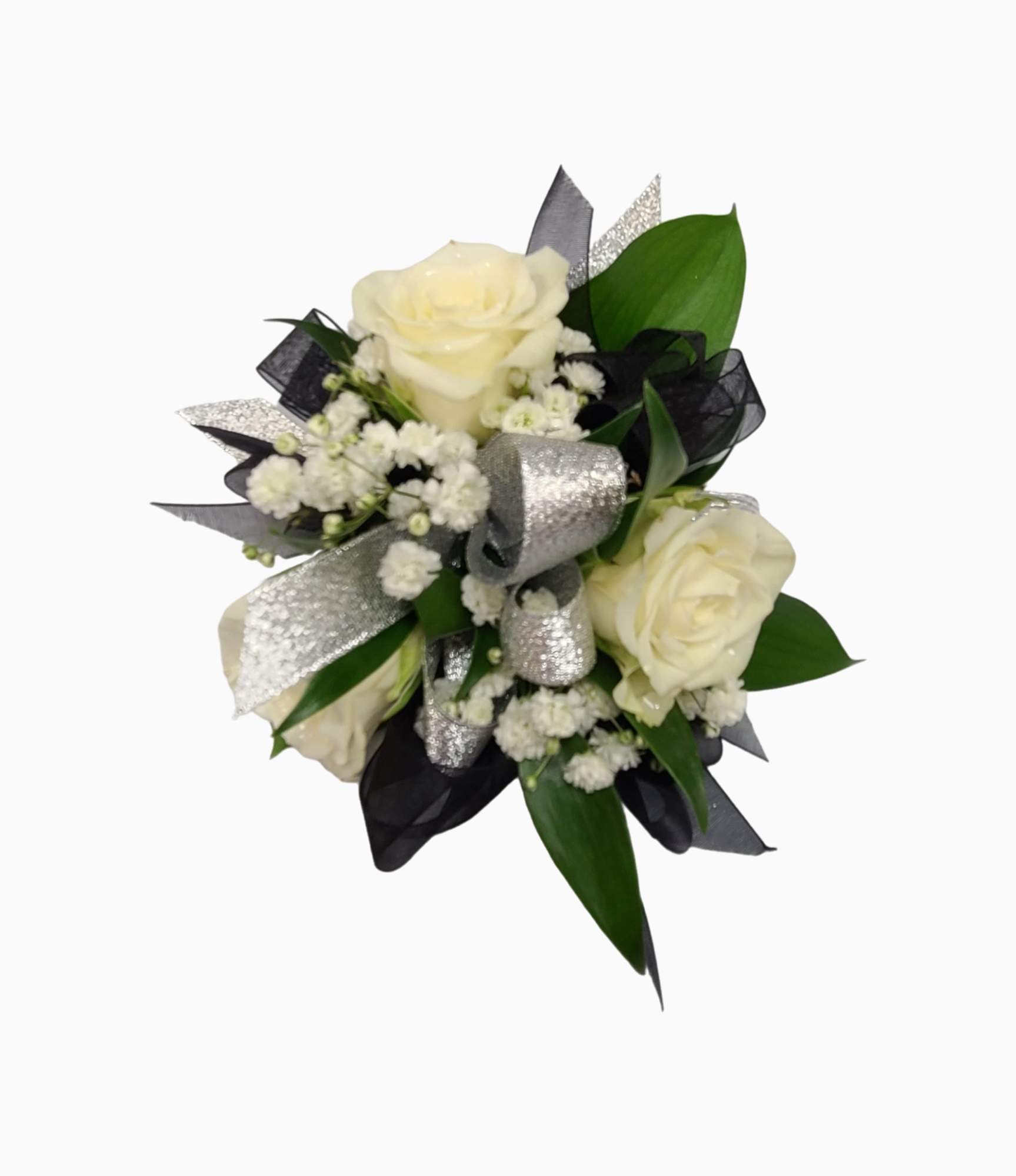 Three Mini Roses Corsage