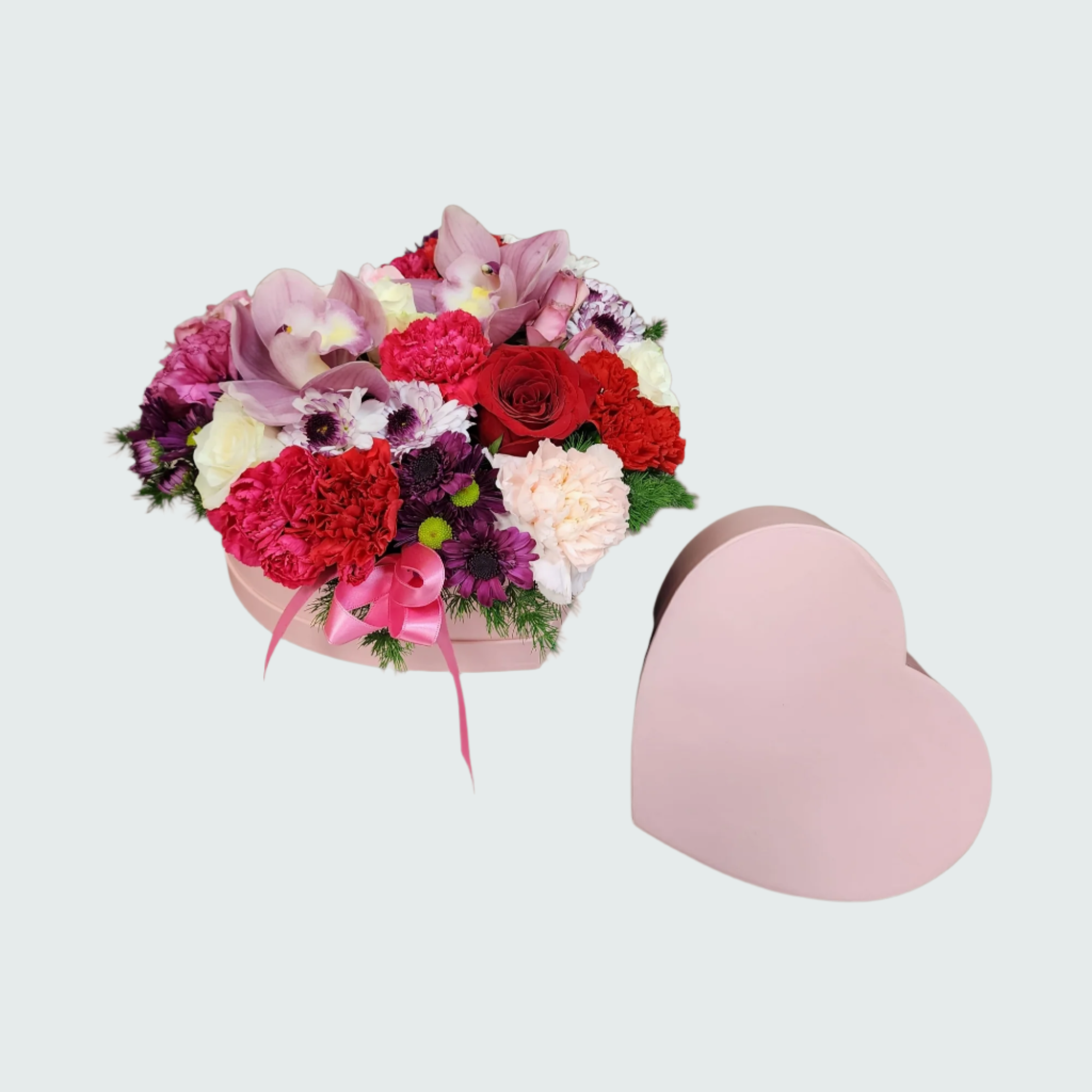 Heart Shaped Flower Box