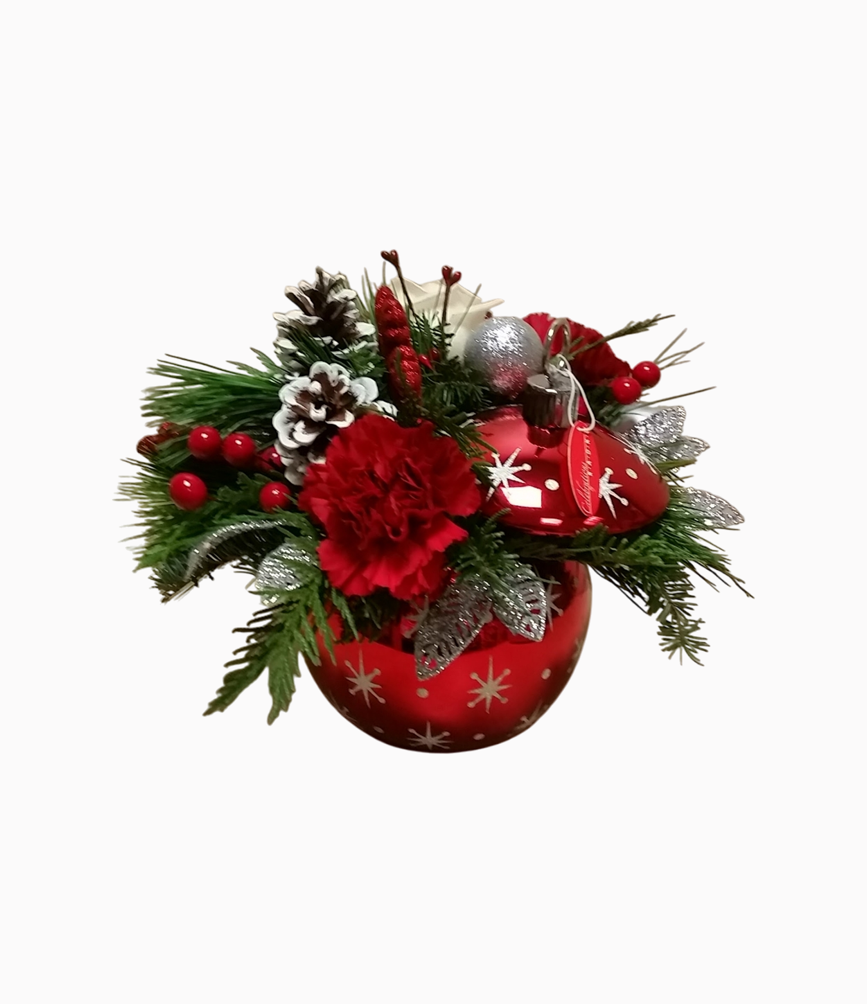 Holiday Red Ornament