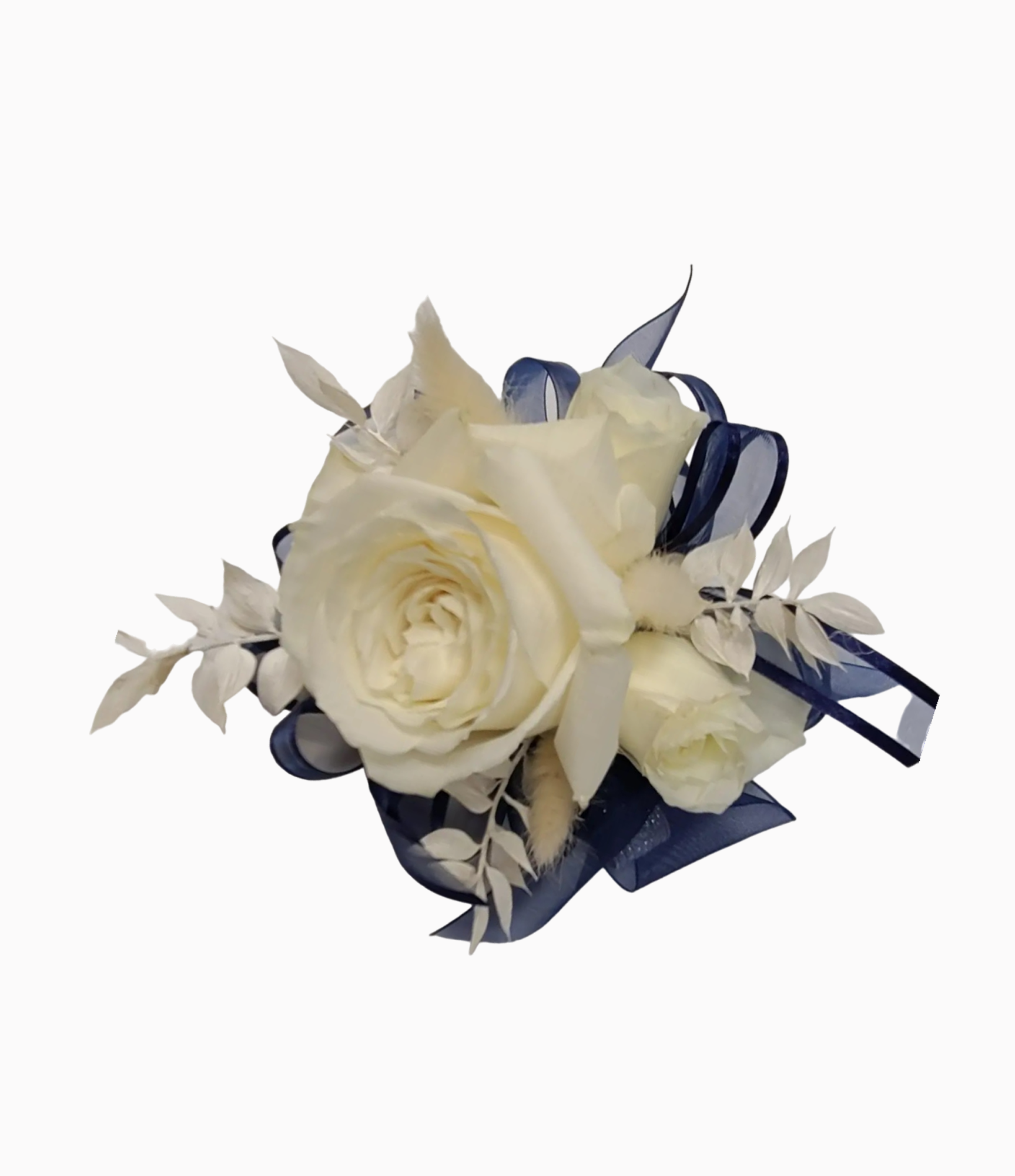 Rose Corsage with Dried Fillers